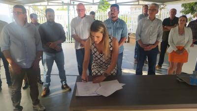Aconteceu nesta TerÃ§a (25) o pagamento do ImÃ³vel Rural da Agro Laranjeiras 